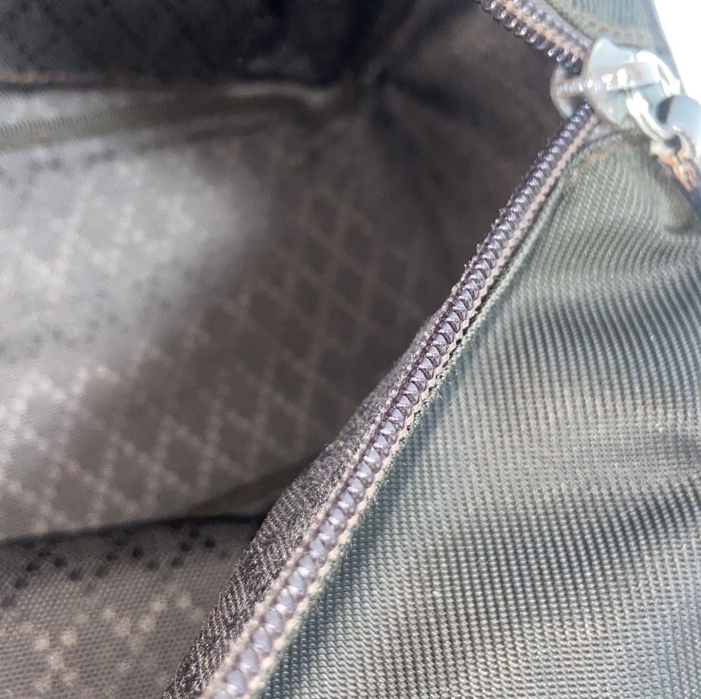 Gucci Nylon Bamboo Handle Bag - Picture 9 of 16